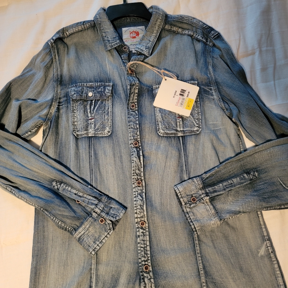 Tailored Recreation Long Sleeve denim shirt